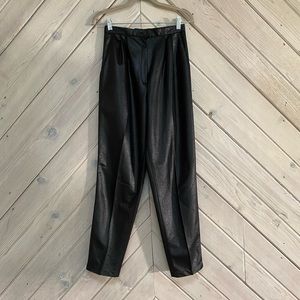 Vintage Pierre Lamonte Shiny High Rise Pants